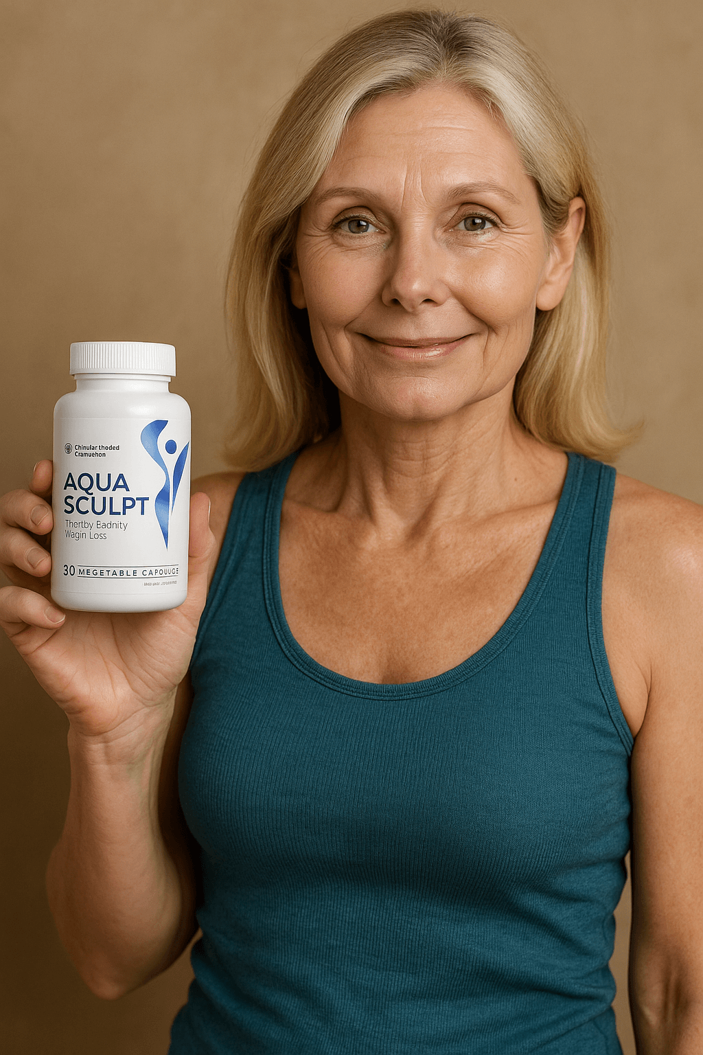 Verified customer holding AquaSculpt